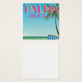 Palma Majorca Beach holiday poster (Front & Back)