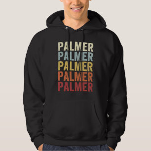 Palmer Alaska Palmer AK Retro Vintage Text Hoodie