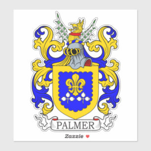 Palmer Family Crest Sticker
