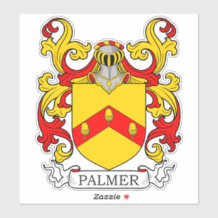 Palmer Family Crest Sticker