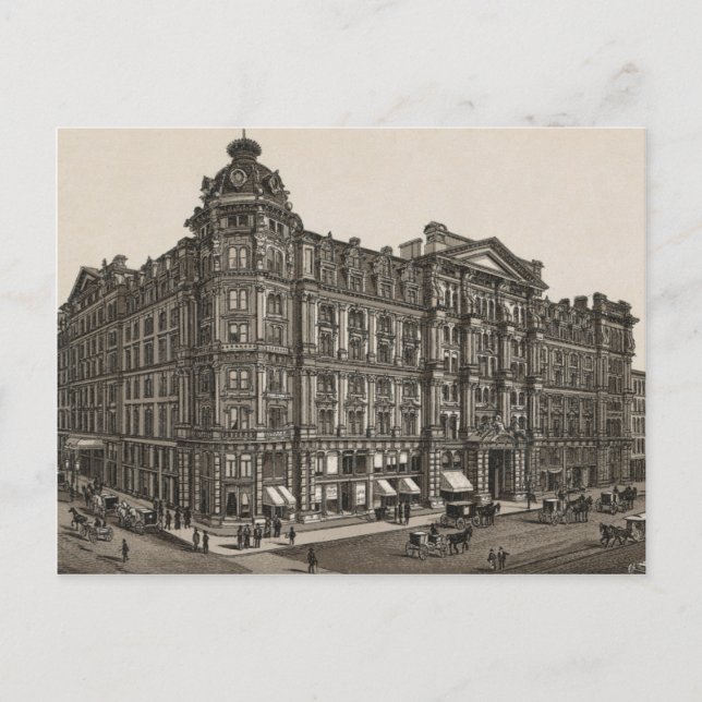 Palmer House, Chicago (c. 1880) Postcard (Front)