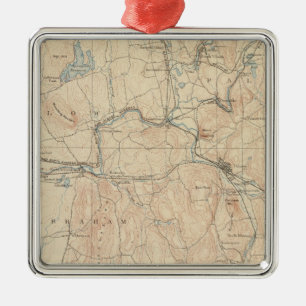 Palmer, Massachusetts Metal Ornament