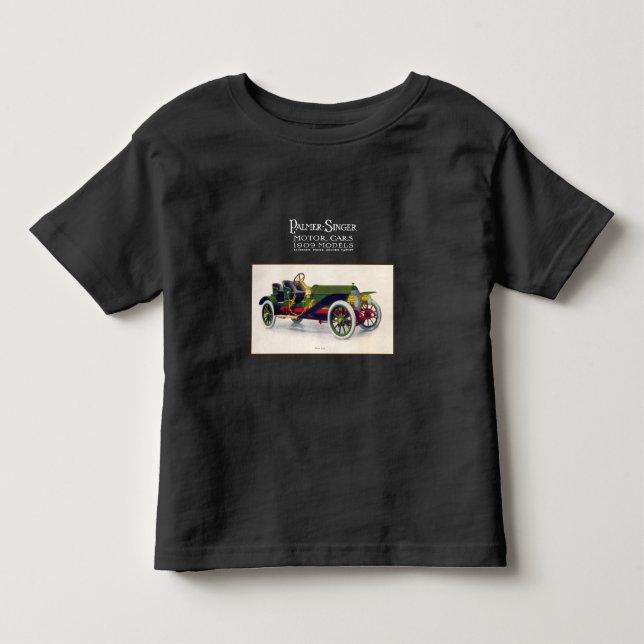 Palmer-Singer Motor Cars, 1909 Toddler T-shirt (Front)