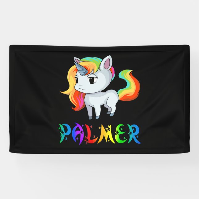 Palmer Unicorn Banner (Horizontal)