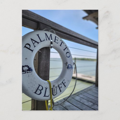 Palmetto Bluff Dock Postcard