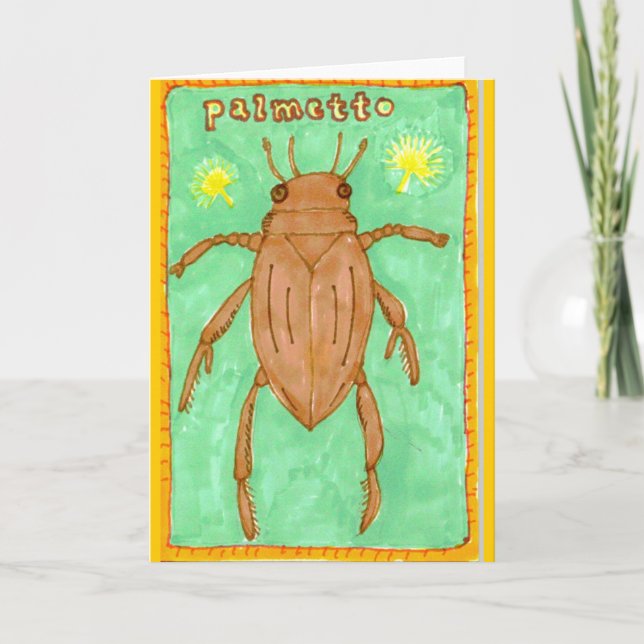 palmetto bug card (Front)