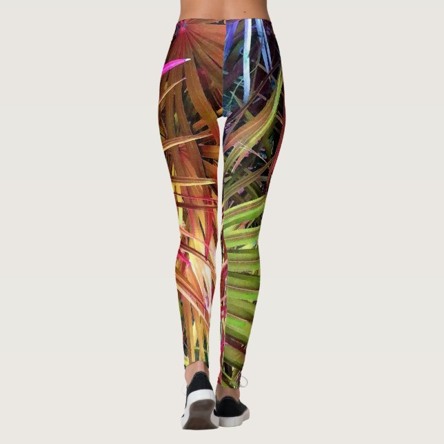 Palmetto Riot Leggings (Back)