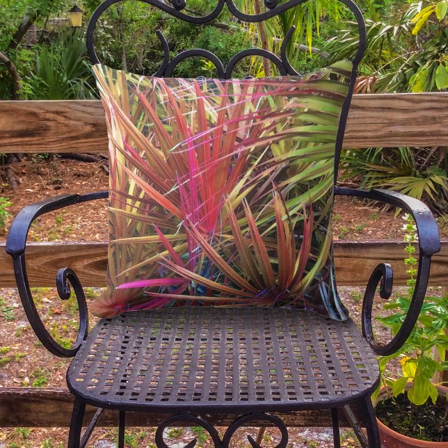 Palmetto Riot Outdoor Pillow (Creator Uploaded)