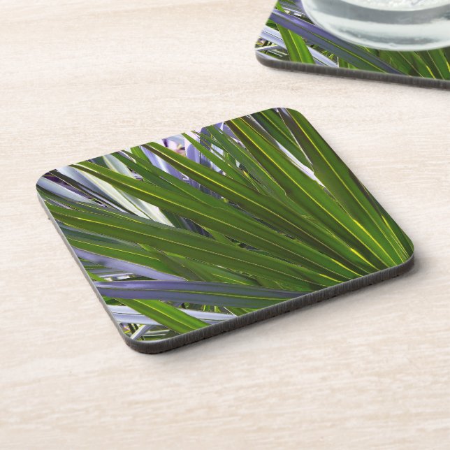 Palmetto Tropicale Beverage Coaster (Left Side)