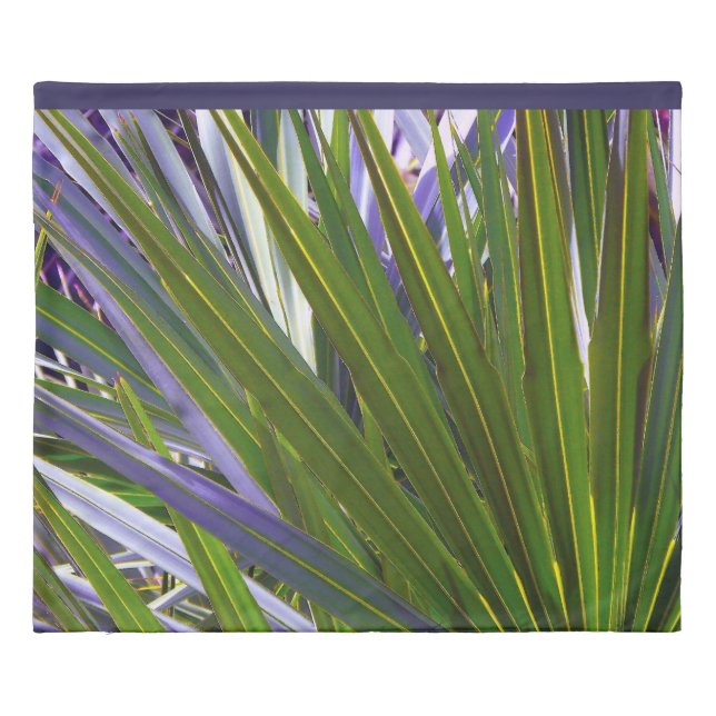 Palmetto Tropicale Duvet Cover (Back)