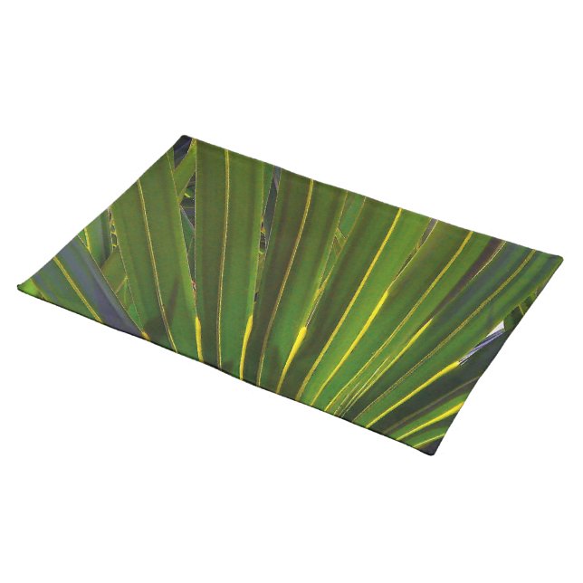 Palmetto Wrap Cloth Placemat (On Table)