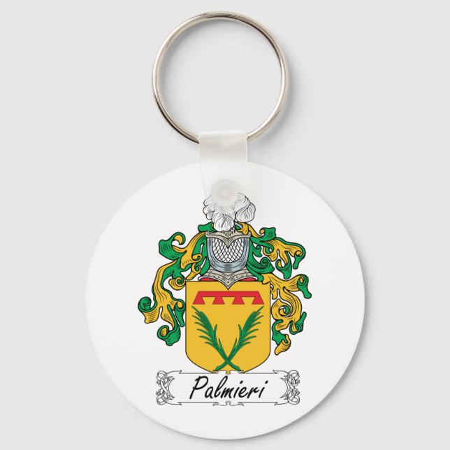 Palmieri Family Crest Keychain (Front)