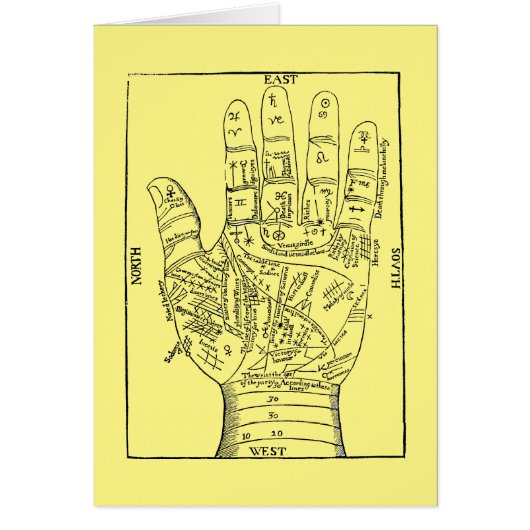 Palmistry, 1671 cards (Front)