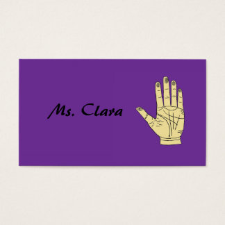 Palmistry Business Cards 