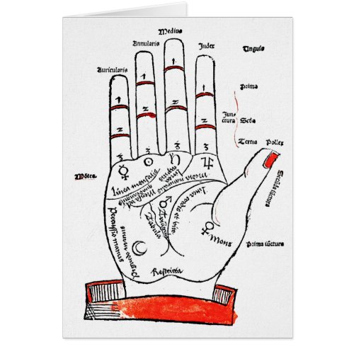 Palmistry Card