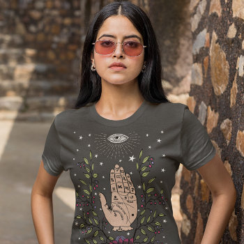Palmistry Chiromancy T-shirt by Angharad13 at Zazzle