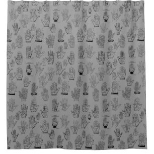 Palmistry Shower Curtain