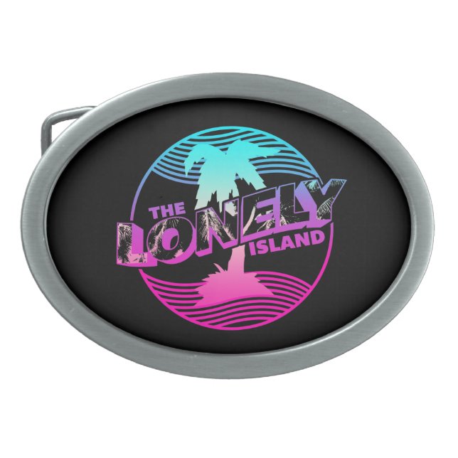 Palms Belt Buckle (Front)