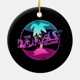 Palms Ceramic Ornament