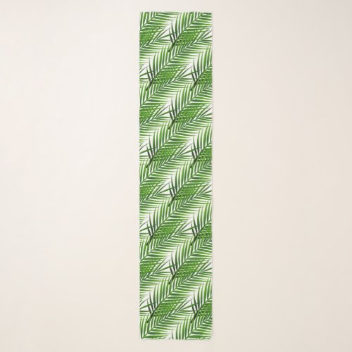 Palms Chiffon Scarf