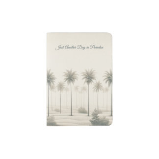 Palms in Miami (customized) Passport Holder