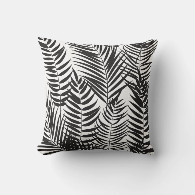 Palms Indoor Throw Pillow (Front)