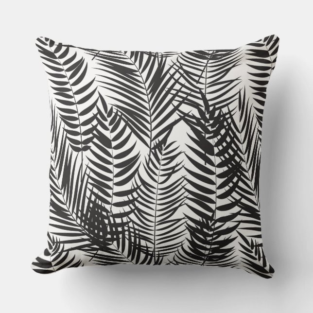 Palms Indoor Throw Pillow (Front)