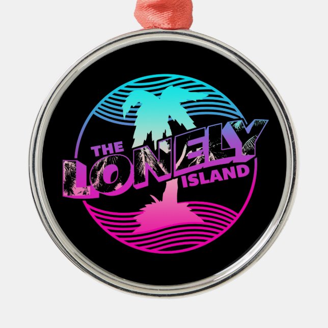 Palms Metal Ornament (Front)