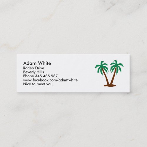 Palms Business Cards