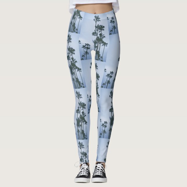 Palms of Summer Leggings (Front)