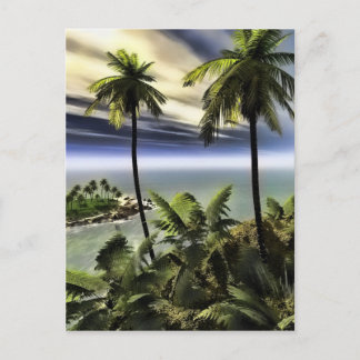 palms postcard