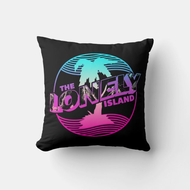 Palms Throw Pillow (Front)