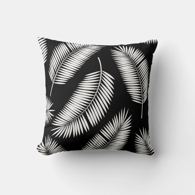 Palms Throw Pillow (Front)
