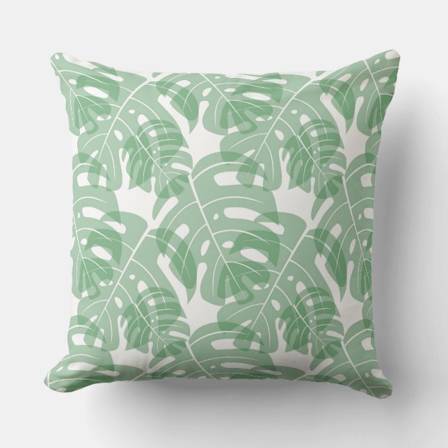 Palms Throw Pillow (Front)