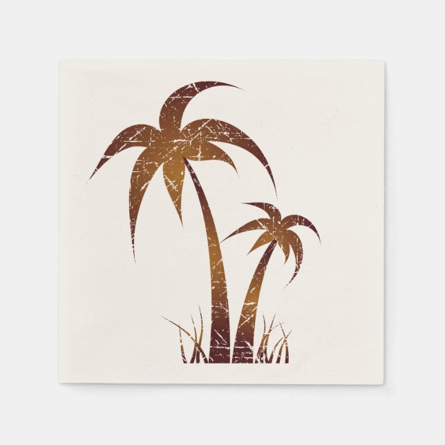 Palms Tree Napkins (Front)