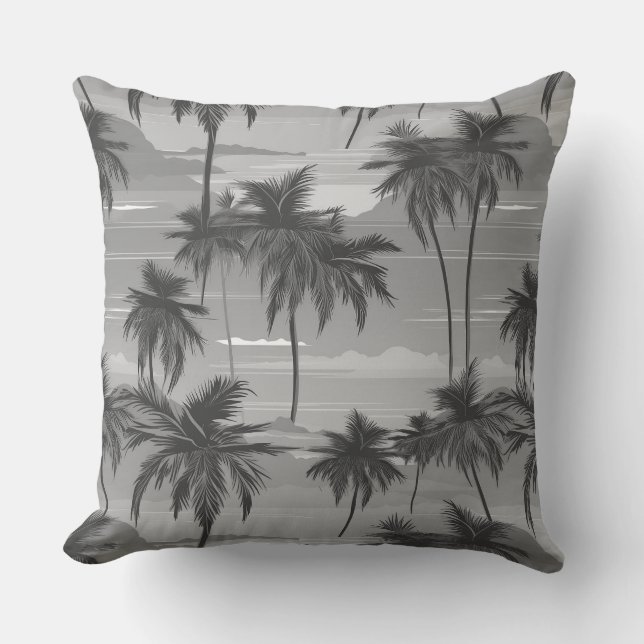 PalmTrees 055 Throw Pillow (Front)