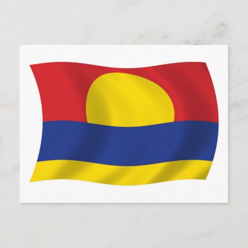 Palmyra Atoll Flag Postcard