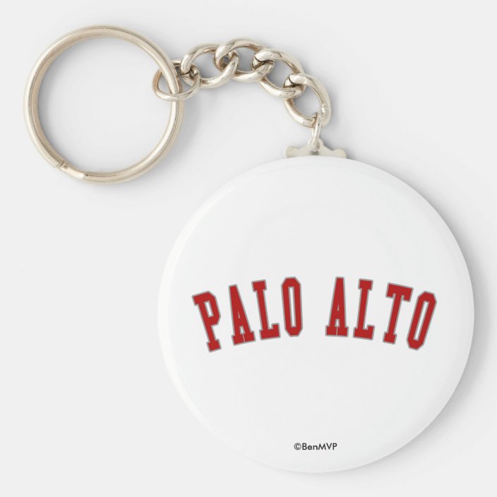 Palo Alto Key Chain