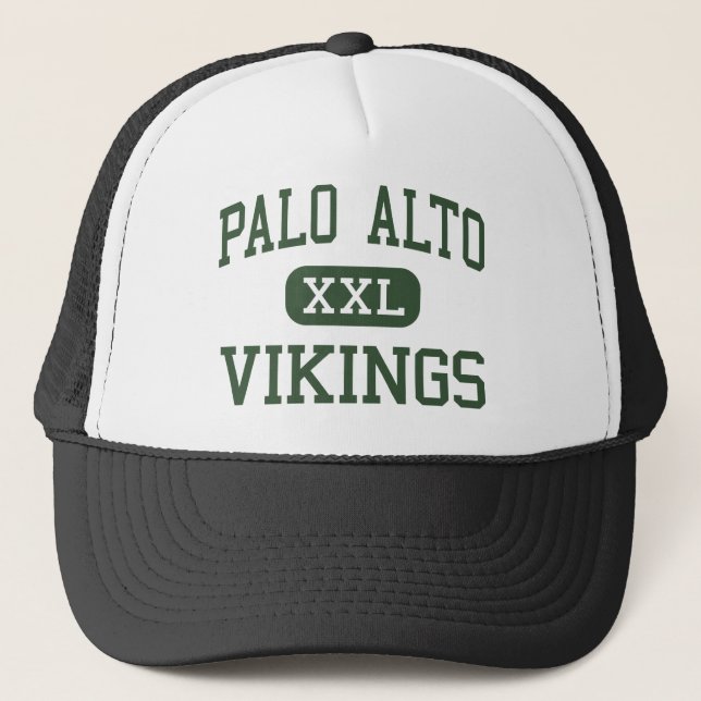 Palo Alto - Vikings - High - Palo Alto California Trucker Hat (Front)