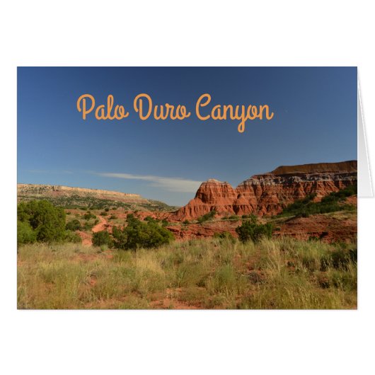 Palo Duro Canyon Cards (Front Horizontal)
