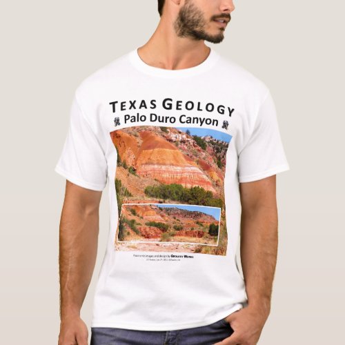 Palo Duro Canyon II _ View from a Creek Bed T_Shirt