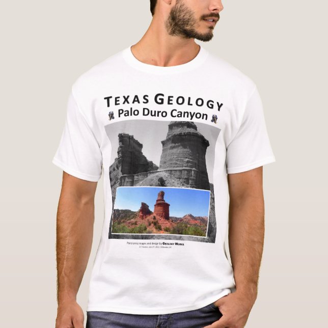 Palo Duro Canyon III - The Lighthouse T-Shirt (Front)