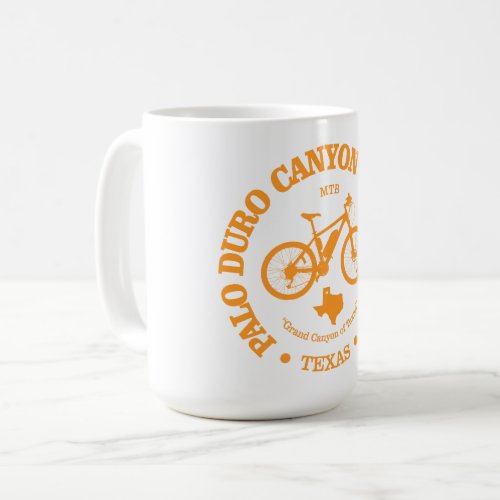 Palo Duro Canyon State Park cycling  Coffee Mug