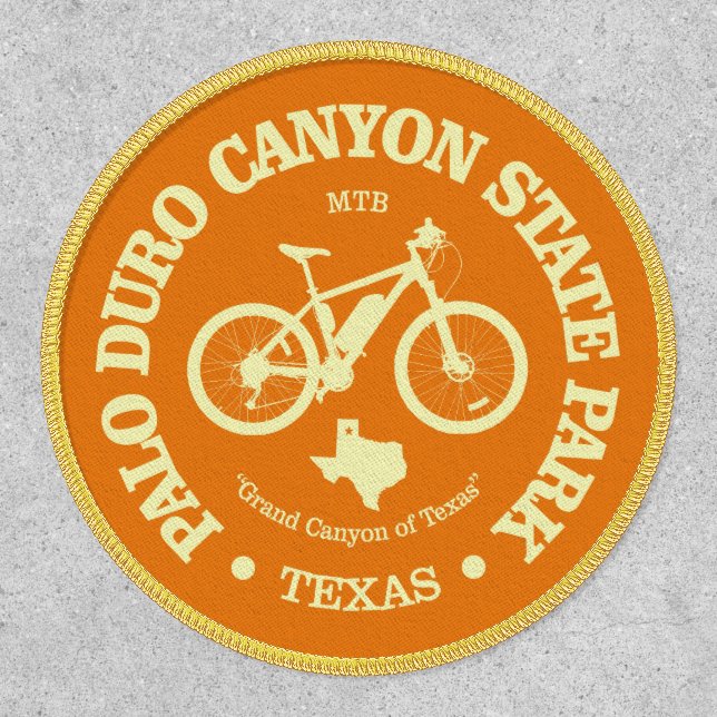 Palo Duro Canyon State Park (cycling)  Patch (Front)