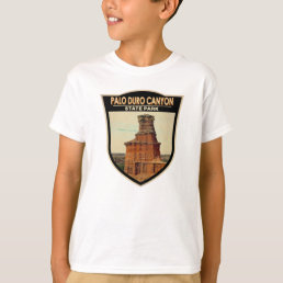 Palo Duro Canyon State Park Texas Art   T-Shirt