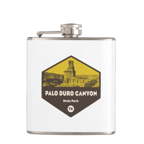 Palo Duro Canyon State Park Texas Flask