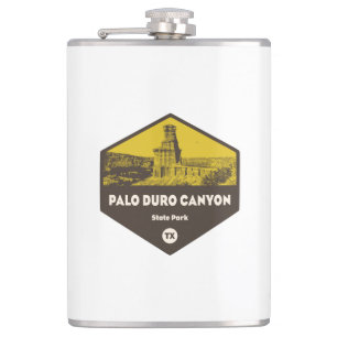 Palo Duro Canyon State Park Texas Flask