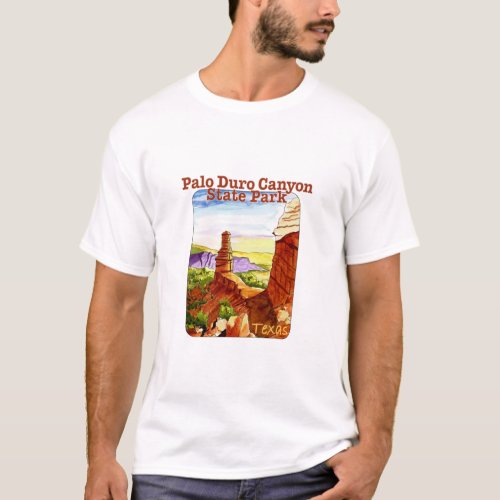 Palo Duro Canyon State Park Texas T_Shirt