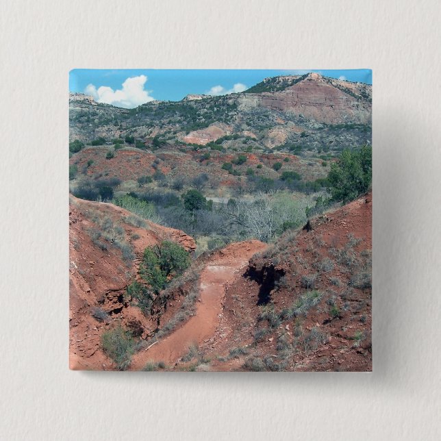 Palo Duro Canyon Trail Pinback Button (Front)