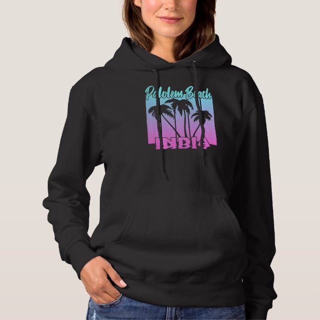 Palolem Beach India Hoodie (Front)